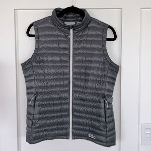 Stio Pinion Down Vest, dark gray
